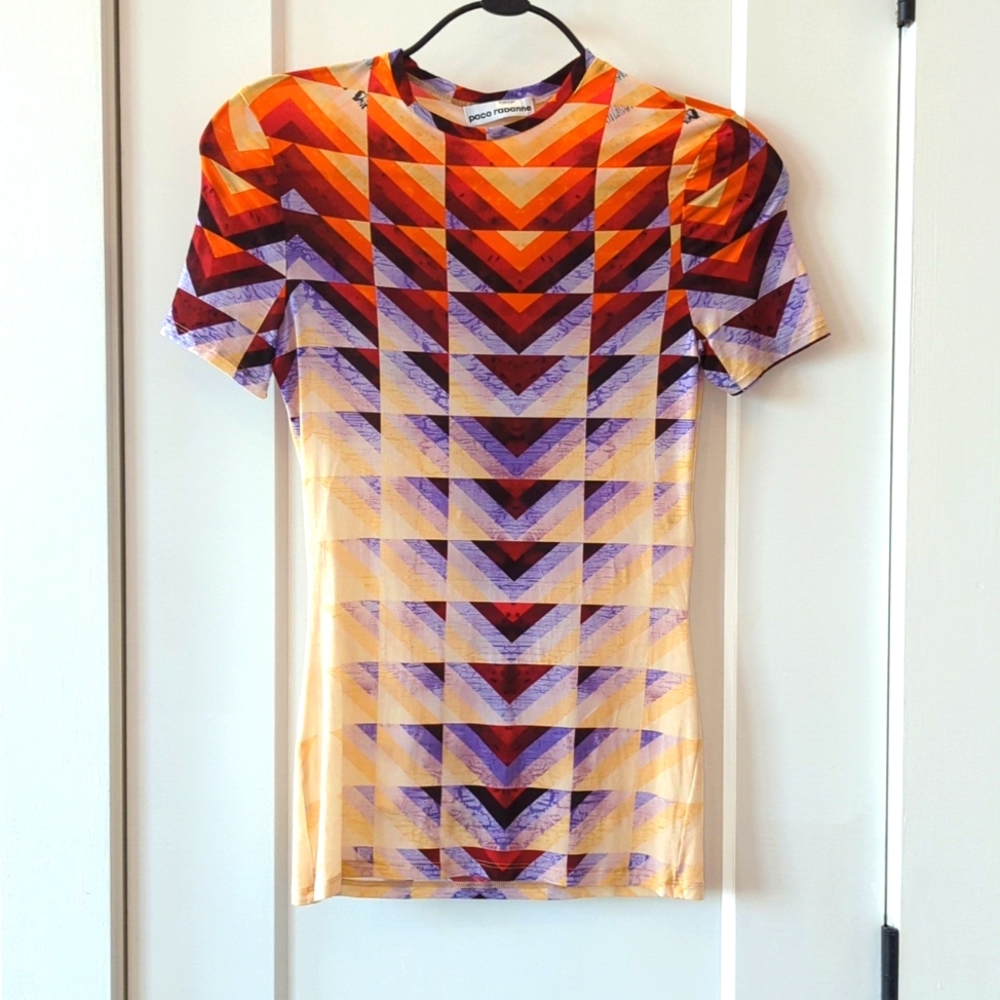 Paco Rabanne 💜🧡💛❤️🤍 top EU 36 US S